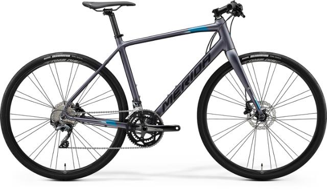 SPEEDER 500 MATT ANTHRACITE/BLACK/BLUE XS 47CM